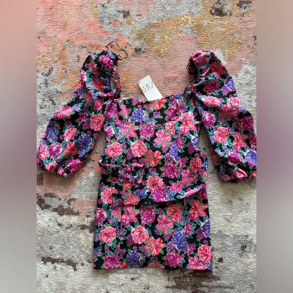 Zara floral print dress - Picture 5 of 5